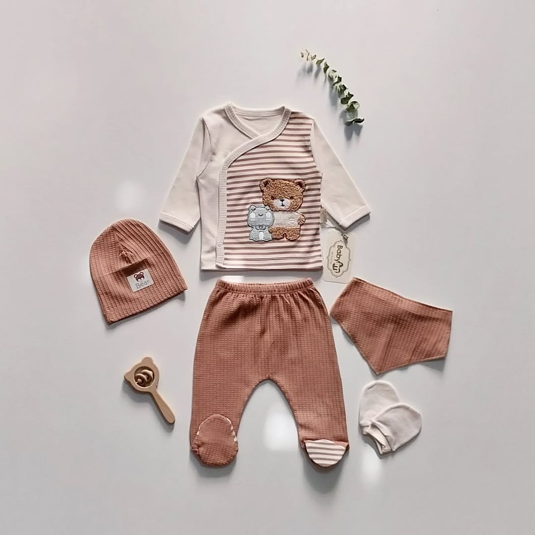 ستِ پنج تیکه ترک طرح تدی کیوت