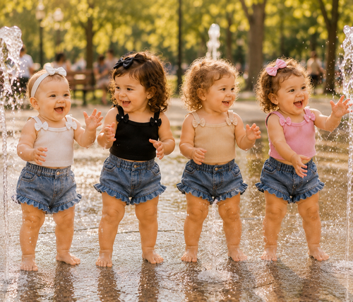 کراپ و هد کبریتی دخترونه در تنوع رنگ