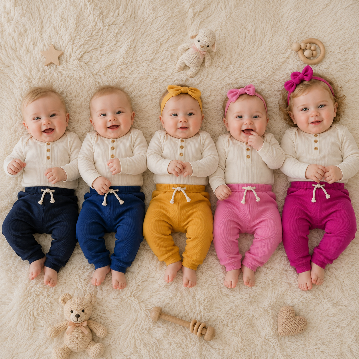 شلوار کبریتی بچه‌گانه ۶ ماه تا سه سال