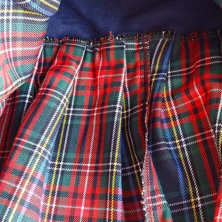 سارافون دخترانه دورس دو نخ 🧵 پنبه و دامن متصل کشمیر